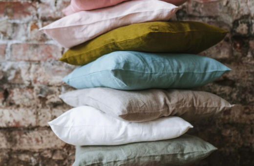FRENCH WASHED LINEN: RUSTIC FEEL AT HOME >>
