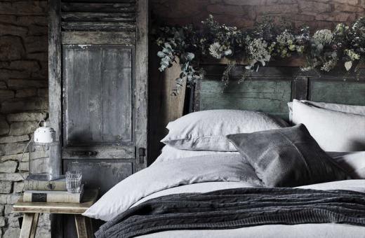 FRENCH WASHED LINEN: RUSTIC FEEL AT HOME >>