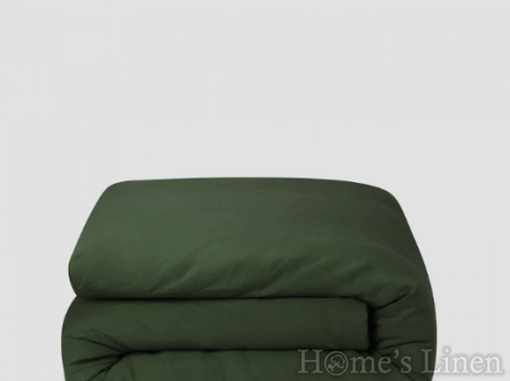 Плик за завивка от 100% Френски пран лен 185гр/кв.м. "Гора", Natural Linens Collection Плик за завивка от 100% Френски пран лен 185гр/кв.м. "Гора", Natural Linens Collection