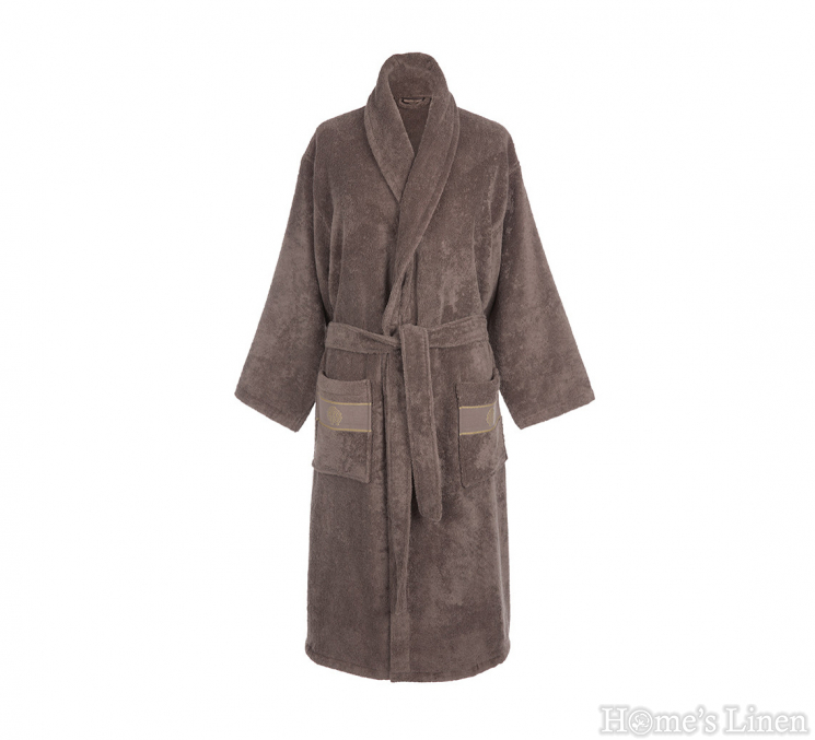 Female Bathrobe 100% Cotton "Linda", Guy Laroche