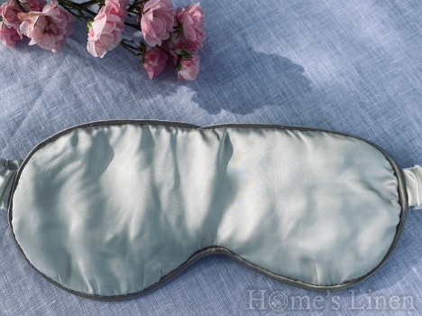 Копринена маска за сън 100% естествена коприна от буби "Dawn" Ivory