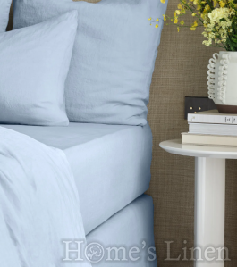 Copy of Copy of Copy of Pillowcase 100% Natural Len "Lavender", Natural Linens Collection