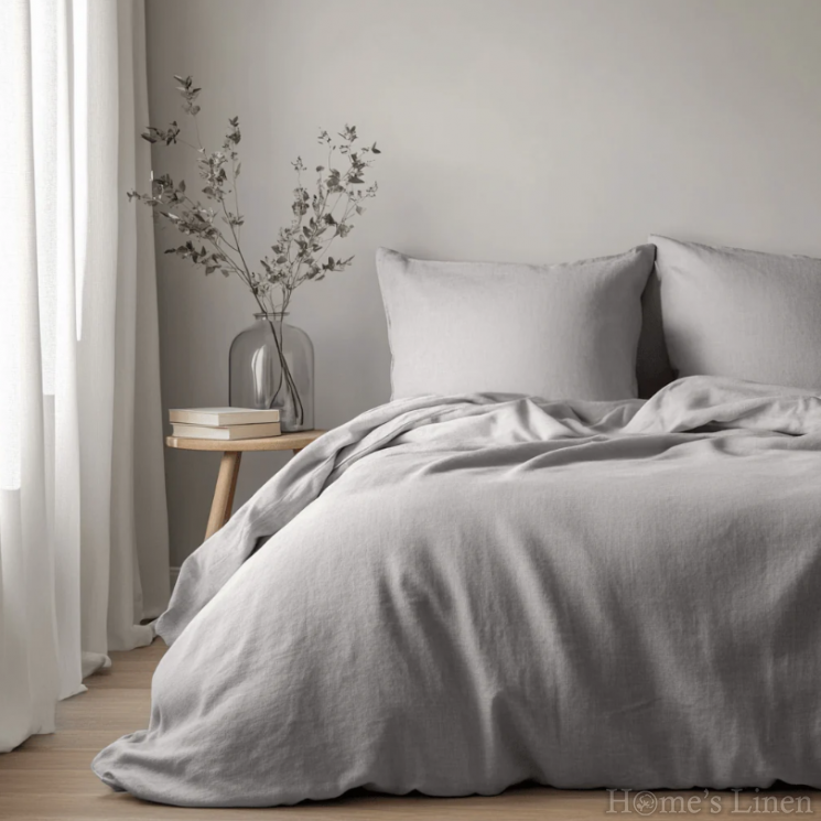 Copy of Copy of Copy of Bed Linen Set 100% natural linen "Lavender", Natural Linens Collection