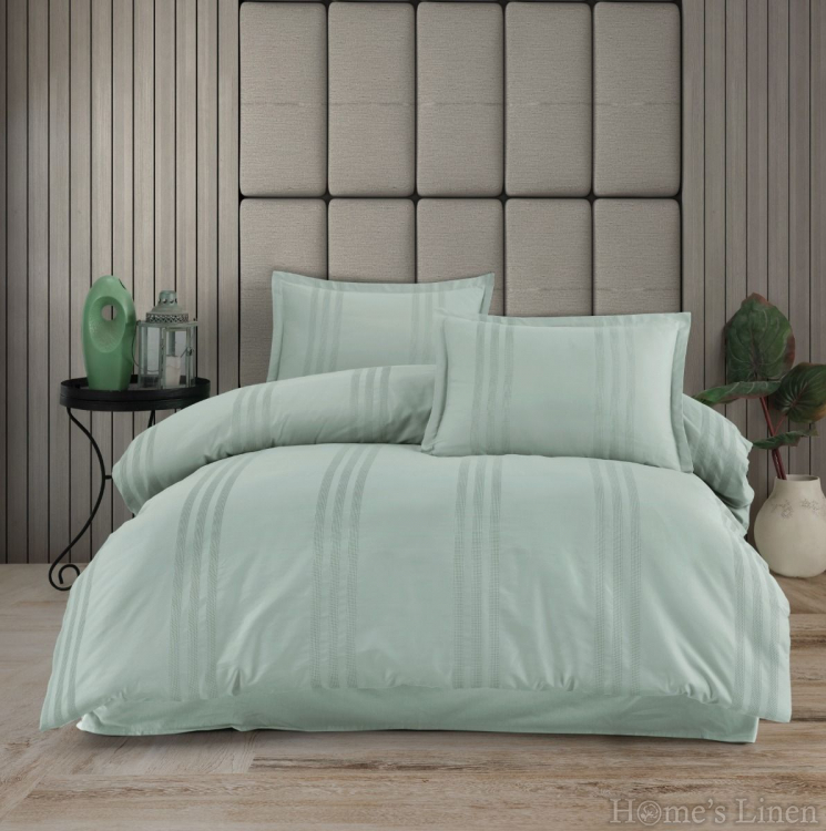 Bed Linen set 100% cotton "Melkor" V5 Mint, MIKA