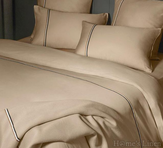 Спален комплект от 100% памучен сатен "Blinea Beige", Boss