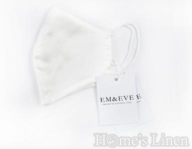 Маска за лице от 100% естествена коприна "Ivory", EM&EVE