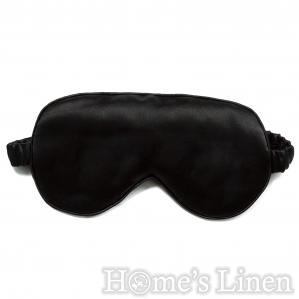 Sleep mask 100% Natural Silk "Dawn" Black, EM&EVE