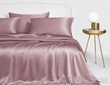 Luxury Bed Linen Set 100% Natural Silk, Royal Silk Collection, vintage rose
