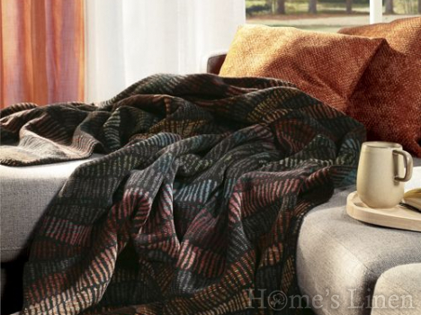 Одеяло с памук "Vivid waves", Modern Classics Collection, Biederlack Одеяло с памук "Vivid waves", Modern Classics Collection, Biederlack