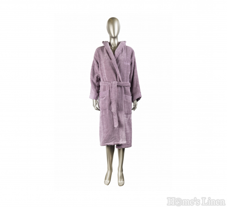 Bathrobe with Collar 100% Cotton Mika "Exclusive"