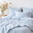 Bed Linen Set 100% natural linen "Sky Blue", Natural Linens Collection