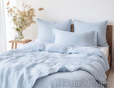 Bed Linen Set 100% natural linen "Sky Blue", Natural Linens Collection