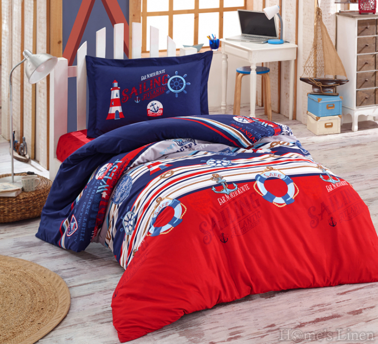 Kid's Bed Linen Set 3 parts 100% cotton  "Rota"