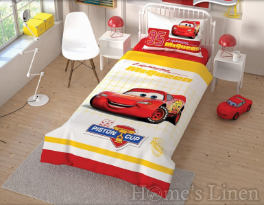 Детски спален комплект 100% памук "Cars"