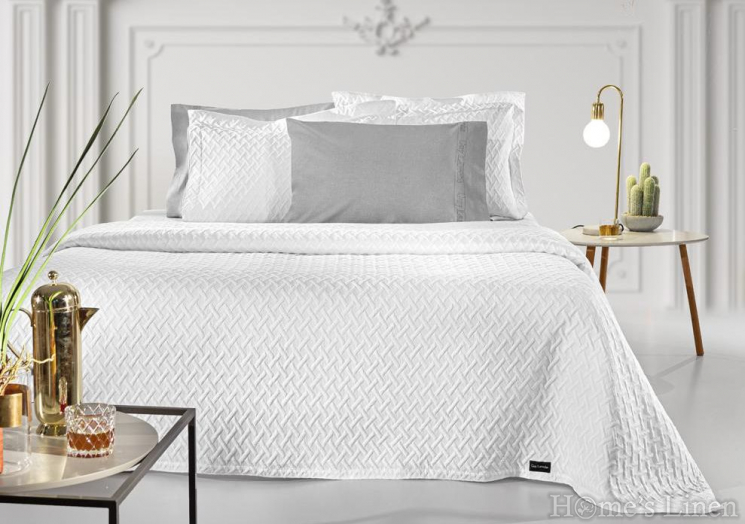 Покривало за легло "Bello" White