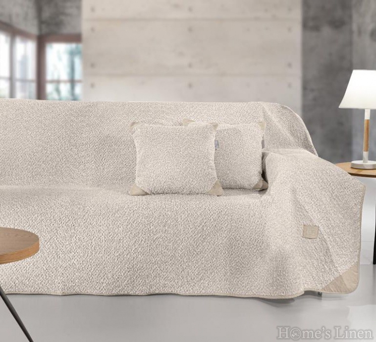 Покривало за легло "Lama" Beige