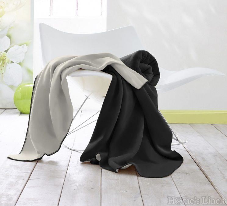 Одеяло "Anthrazit/Silber", Doubleface Collection, Biederlack