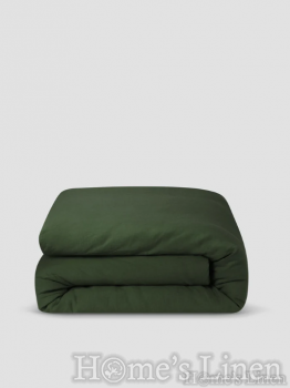 Долен постелъчен чаршаф 100% Френски пран лен 185гр/кв.м. "Гора", Natural Linens Collection