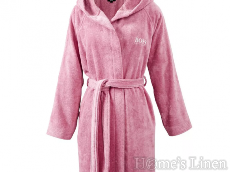 Луксозен дамски халат за баня 100% египетски памук "Plain Hooded", Hugo Boss
