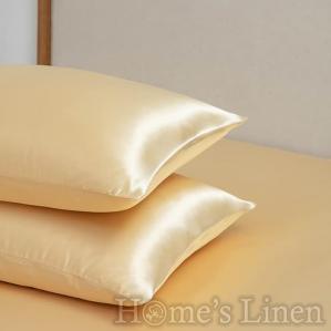 Copy of Copy of Copy of Copy of Natural Silk Pillowcase Double Silk Style 100%, Royal Silk Mulberry Collection 19 Momme 6A Grade, Navy
