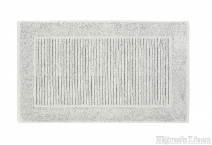 Bath rug 100% Suprima Cotton "Supreme" Silver, Christy