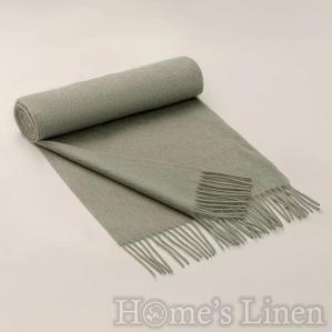 Шал от 100% мек кашмир в резеда "Emerald", Home's Linen