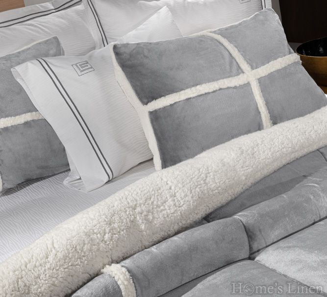 Bedspread "Astra" Silver