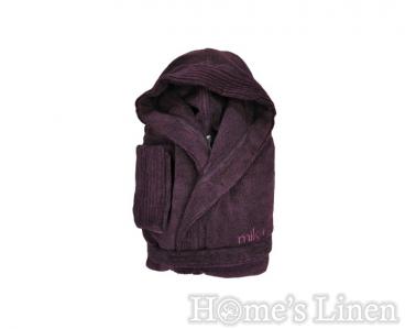 Халат за баня с качулка 100% памук Mika "Exclusive"