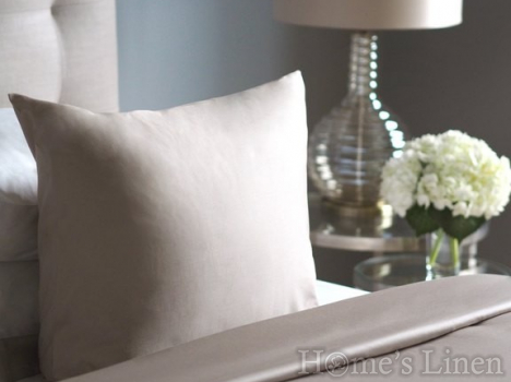 Луксозен долен чаршаф с ластик за кръгла спалня 100% памучен сатен Classic Collection - различни цветове
