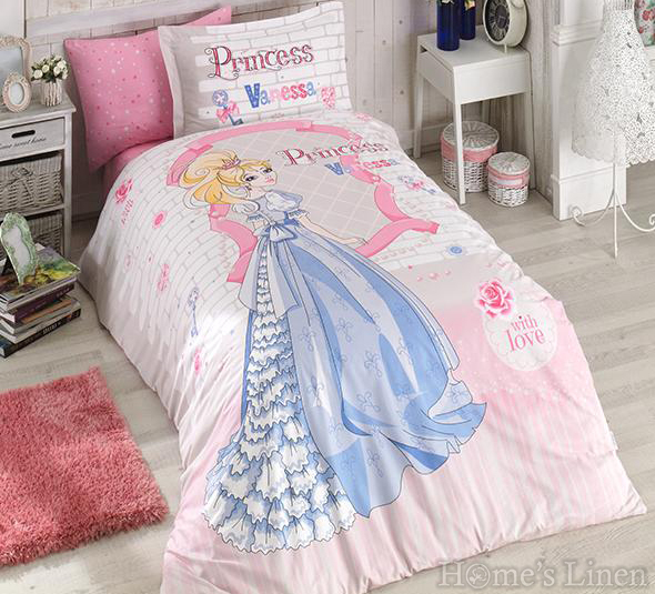 Kid's Bed Linen Set 3 parts 100% cotton  "Venessa"