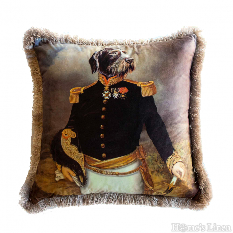 Decorative pillow  "EY241 Dog", Mika Velvet