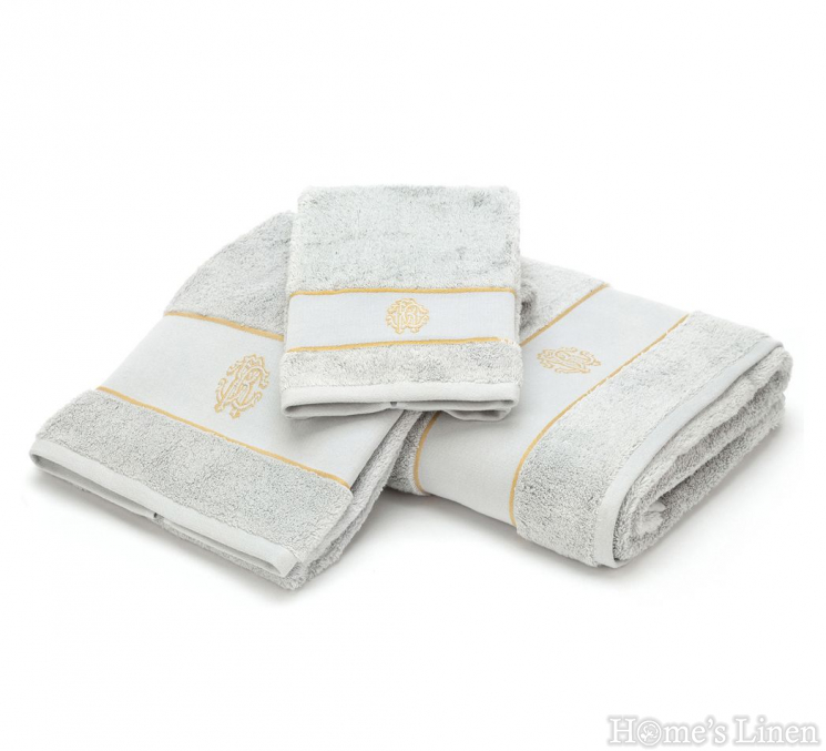 Luxury Bath Towel 100% Cotton "New Gold", Roberto Cavalli