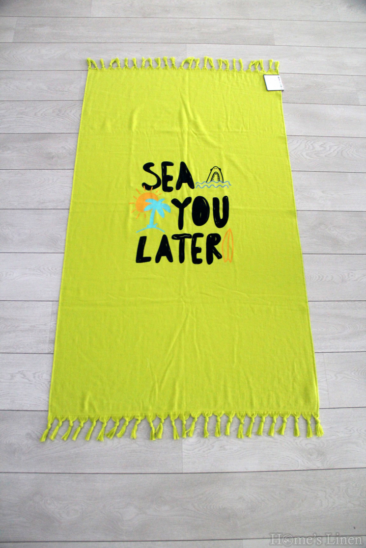 Beach towel 100% Cotton "Summer", Mika Beach Collection