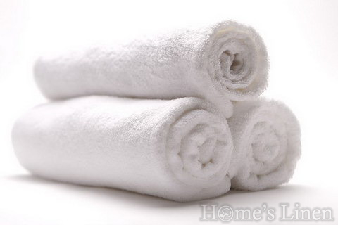Хавлиена кърпа 100% памук 400 гр/м2 "Бяла"