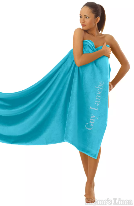Beach towel 100% Cotton "Oceano", Guy Laroche