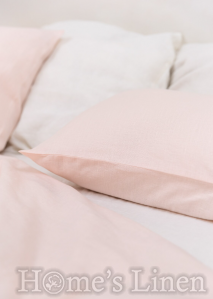 Copy of Copy of Pillowcase 100% Natural Len "Lavender", Natural Linens Collection