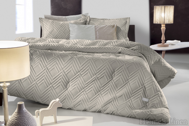 Bedspread velvet "Eden Beige", Guy Laroche