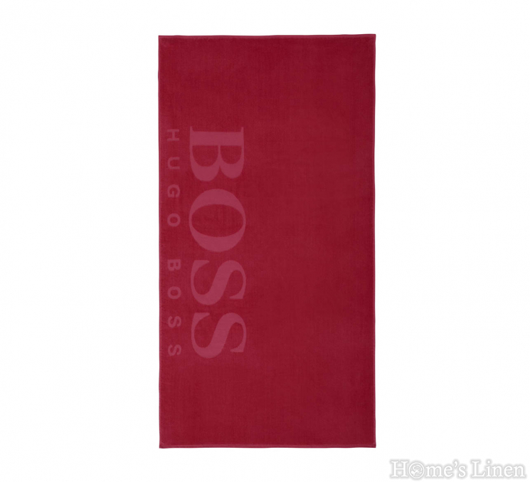 Beach towel 100% Cotton "Boss Carved", Hugo Boss - different colors