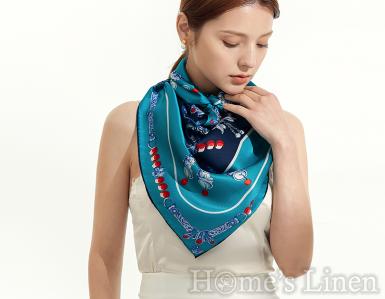 Луксозен шал от естествена коприна "Clavis", EM&EVE