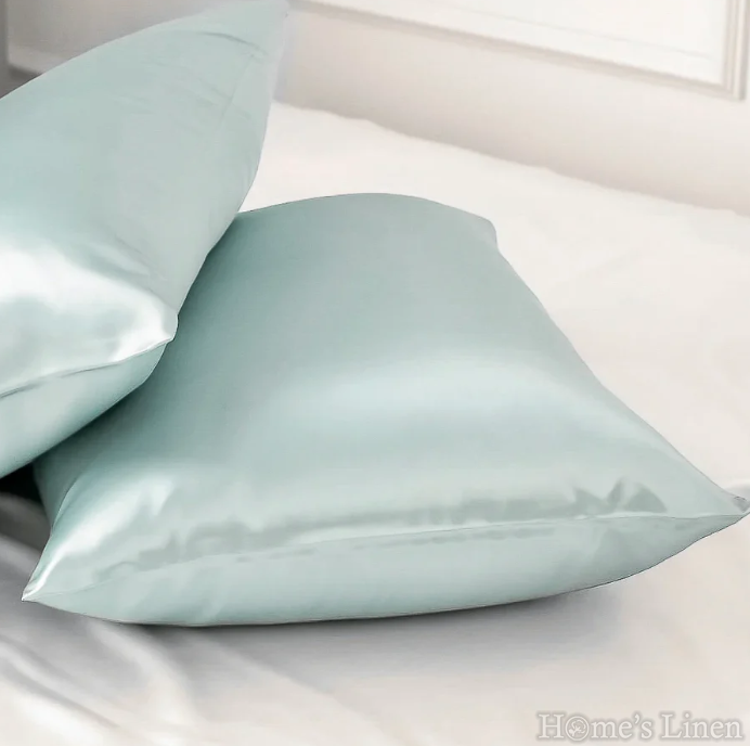 Copy of Copy of Natural Silk Pillowcase Double Silk Style 100%, Royal Silk Mulberry Collection 19 Momme 6A Grade, Navy