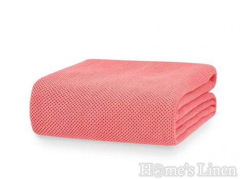 Памучно одеяло "Malaga" Coral