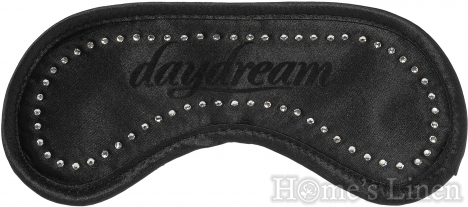 Маска за сън с камъни Swarovski DayDream® Black