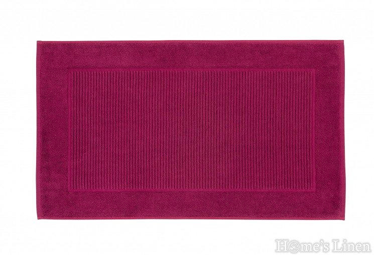 Bath rug 100% Supima Cotton "Supreme" Raspberry, Christy