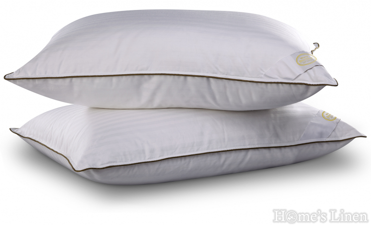 Luxury Goose Down Pillow "Platin"