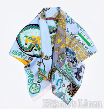Луксозен шал от естествена коприна "Ferias", EM&EVE