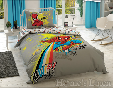 Детски спален комплект 100% памук "Spiderman Power"