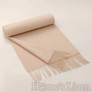 Шал от 100% мек кашмир в екрю "Moonstone", Home's Linen