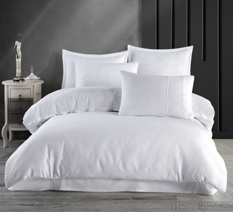 Copy of Bed Linen set cotton sateen, 100% cotton "Marsela" V6 Dark Brown, MIKA