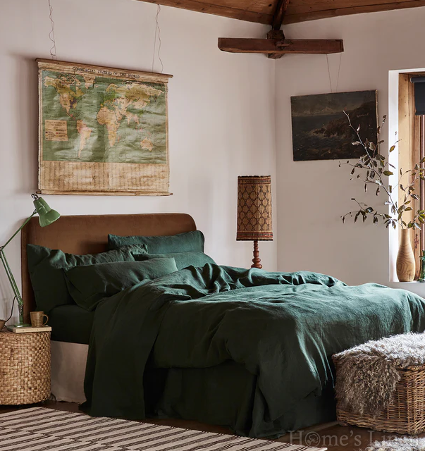 Copy of Bed Linen Set 100% natural linen "Lavender", Natural Linens Collection