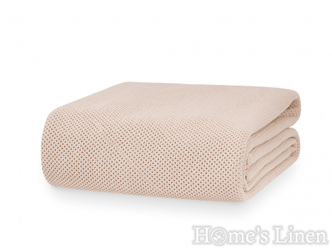 Памучно одеяло "Malaga" Beige